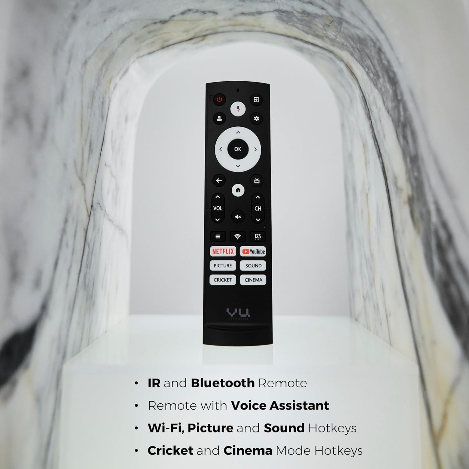 Vu 108cm (43 inches) Vibe Series 4K QLED Smart Google TV 43VIBE-DV - Image 8