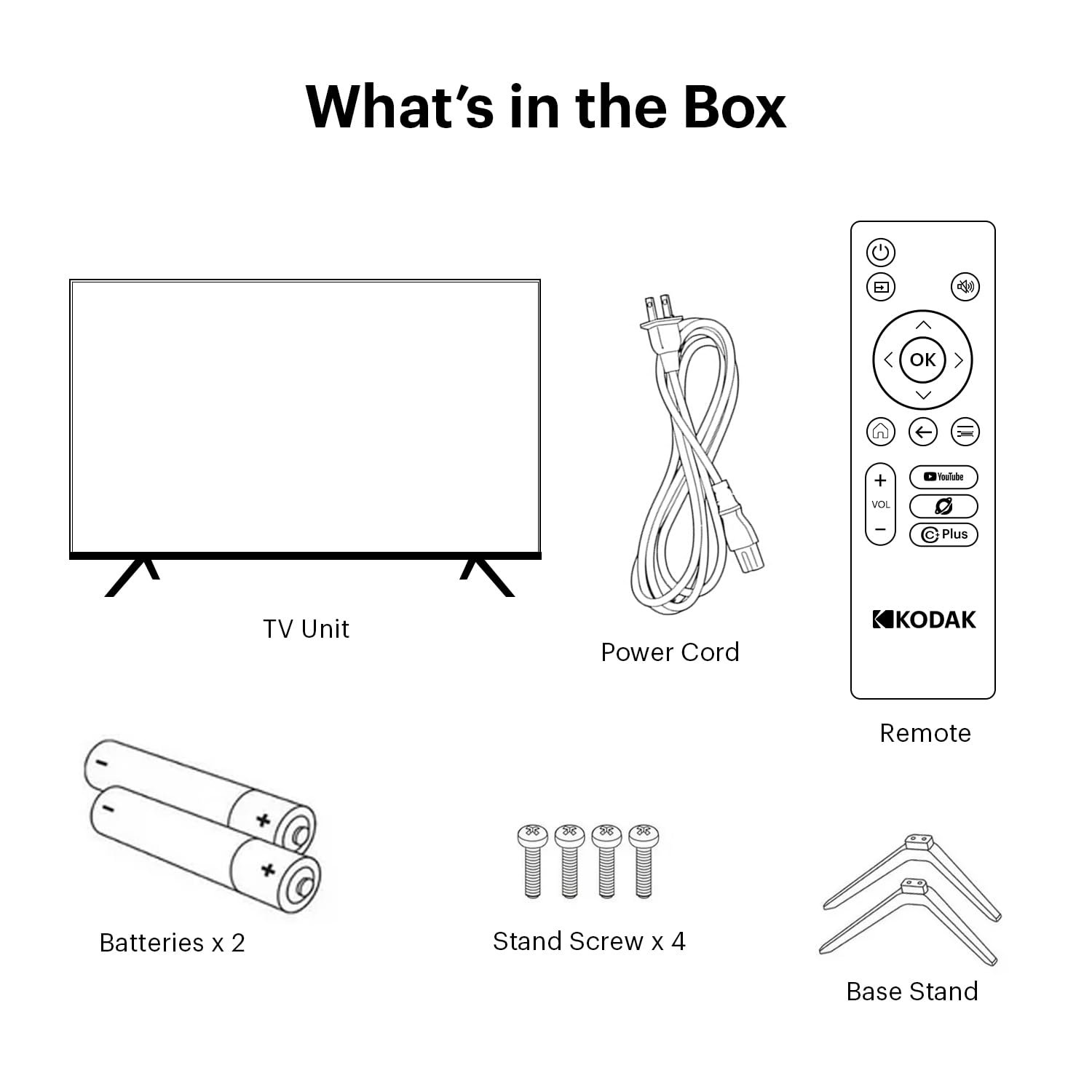 Kodak 100 cm (40 inches) Special Edition Series Full HD Smart LED TV 40SE5003BL (Black) - Image 6