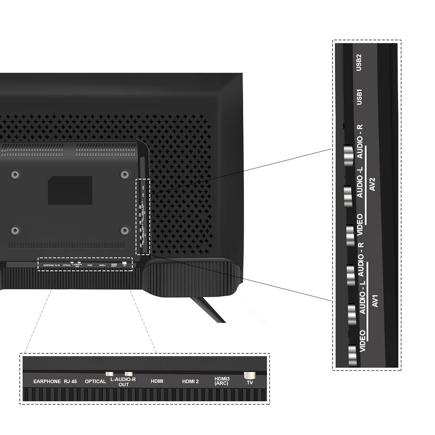 Kodak 100 cm (40 inches) Special Edition Series Full HD Smart LED TV 40SE5003BL (Black) - Image 7