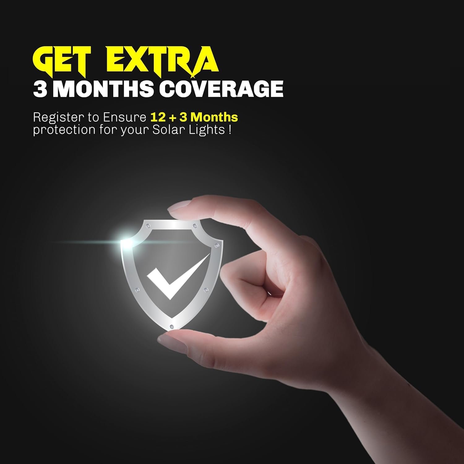 Homehop Solar Light Outdoor Waterproof 100W Flood LED Automatic Wall Lamp for Home, Garden, Balcony, Courtyard, Porch and Patio (6Ah, ABS, Cool White) - Image 9