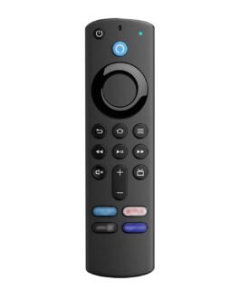 QsmQam® Remote Compatible with Amazon Alexa Voice Fire Stick Tv Stick 3rd Generation (Black) (3rd GEN Fire Stick Remote) Original QsmQam® Remote Compatible with Amazon Alexa Voice Fire Stick Tv Stick 3rd Generation (Black) (3rd GEN Fire Stick Remote) Original