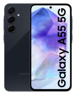 Samsung Galaxy A55 5G (Awesome Navy, 8GB RAM, 256GB Storage) | AI | Metal Frame | 50 MP Main Camera (OIS) | Super HDR Video| Nightography | IP67 | Corning Gorilla Glass Victus+ | sAMOLED Display Samsung Galaxy A55 5G (Awesome Navy, 8GB RAM, 256GB Storage) | AI | Metal Frame | 50 MP Main Camera (OIS) | Super HDR Video| Nightography | IP67 | Corning Gorilla Glass Victus+ | sAMOLED Display