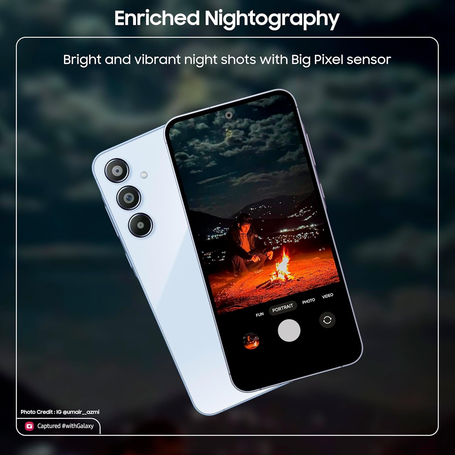 Samsung Galaxy A55 5G (Awesome Iceblue, 8GB RAM, 256GB Storage) | AI | Metal Frame | 50 MP Main Camera (OIS) | Super HDR Video| Nightography | IP67 | Corning Gorilla Glass Victus+ | sAMOLED Display - Image 8