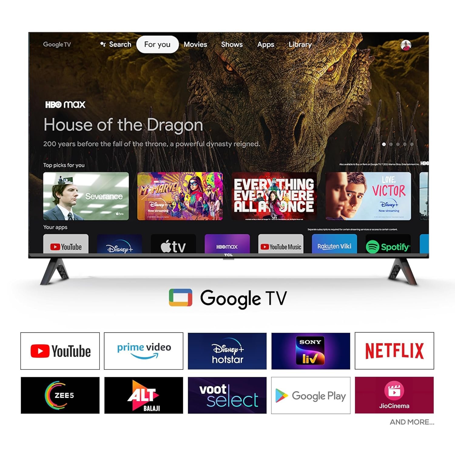 TCL 164 cm (65 inches) 4K Ultra HD Smart QLED Google TV 65T8C - Image 4