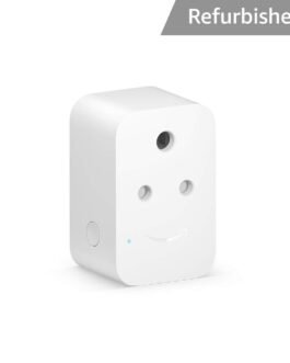 Certified Refurbished Amazon Smart Plug (works with Alexa) – 6A, Easy Set-Up