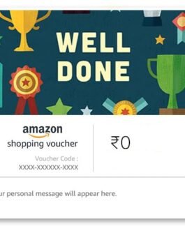 Amazon Shopping Voucher | Valid for physical products on Amazon.in Amazon Shopping Voucher | Valid for physical products on Amazon.in