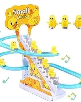WireScorts Duck Track Toys for Kids – Small Ducks Stair Climbing Toys for Kids, Escalator Toy with Lights and Music – 3 Duck Included – Duck Track Yellow WireScorts Duck Track Toys for Kids – Small Ducks Stair Climbing Toys for Kids, Escalator Toy with Lights and Music – 3 Duck Included – Duck Track Yellow
