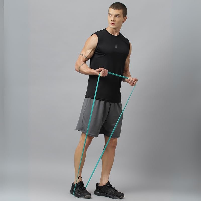 ATICX Men's Polyester Sports Sleeveless T Shirt - Gym Vest, Workout Sando, Training Tank Top, Cut Sleeves Quick Dry Tee for Running, Swimming, Badminton, Fitness & Sports - Image 7