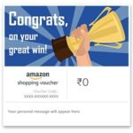 Amazon Shopping Voucher | Valid for physical products on Amazon.in