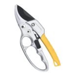 HASTHIP® Gardening Scissor Stainless Steel Garden Snip with Safety Lock Garden Shears Sharp Cutter Pruners Scissor for Lawn, Garden & Potted Plants (A)