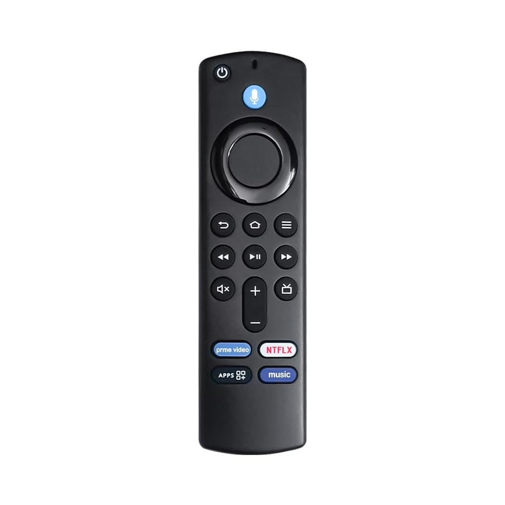 marman® TV Remote Compatible with Amazon Fire Stick 3rd Generation Original Model L5b83G S3L46N Suitable for 4K System with Voice Command and Bluetooth Connection - Device Requires Pairing