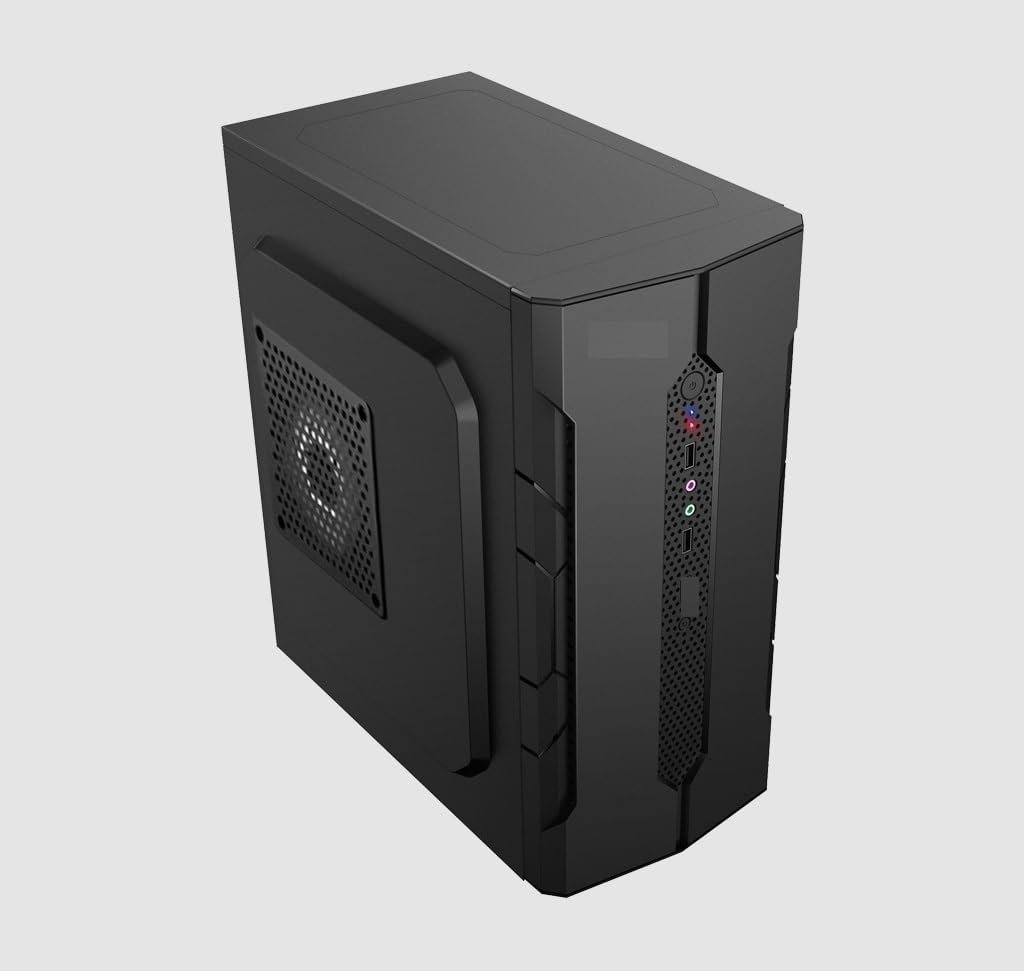 Desktop Computer Set with i5-3470, 16GB RAM, 512GB SSD, 19-inch Monitor, Keyboard, Mouse, WiFi Dongle, Speakers, Windows 10, Black - Image 4