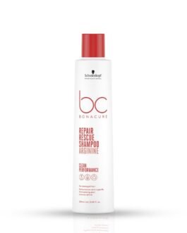 Schwarzkopf Professional Bonacure Repair Rescue Shampoo with Arginine | Intensive Repair & Strengthening Formula for All Hair Types | Suitable For Men Women (250 ML)