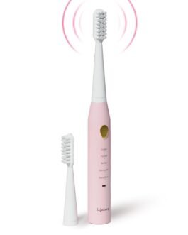 Lifelong Rechargeable Toothbrush for Adults – Smart Brush with 5 Cleaning Modes & Smart Auto Shut-Off – Waterproof Electronic Toothbrush – 2 Electric Heads, 500mAh Long-Lasting Battery (Pink, LLDC135) Lifelong Rechargeable Toothbrush for Adults – Smart Brush with 5 Cleaning Modes & Smart Auto Shut-Off – Waterproof Electronic Toothbrush – 2 Electric Heads, 500mAh Long-Lasting Battery (Pink, LLDC135)