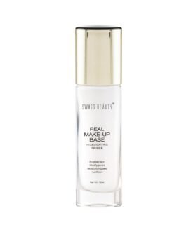 Swiss Beauty Real Makeup Base Highlighting Primer| Skin-Hydrating Poreless Primer With Natural Glow Finish For Face Makeup |Shade – Natural Tint, 32Ml Swiss Beauty Real Makeup Base Highlighting Primer| Skin-Hydrating Poreless Primer With Natural Glow Finish For Face Makeup |Shade – Natural Tint, 32Ml