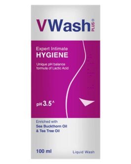 VWash Plus Expert Intimate Hygiene, With Tea Tree Oil, Liquid Wash Prevents Dryness, Itchiness And Irritation, Balances PH, Paraben Free, 100 ml VWash Plus Expert Intimate Hygiene, With Tea Tree Oil, Liquid Wash Prevents Dryness, Itchiness And Irritation, Balances PH, Paraben Free, 100 ml