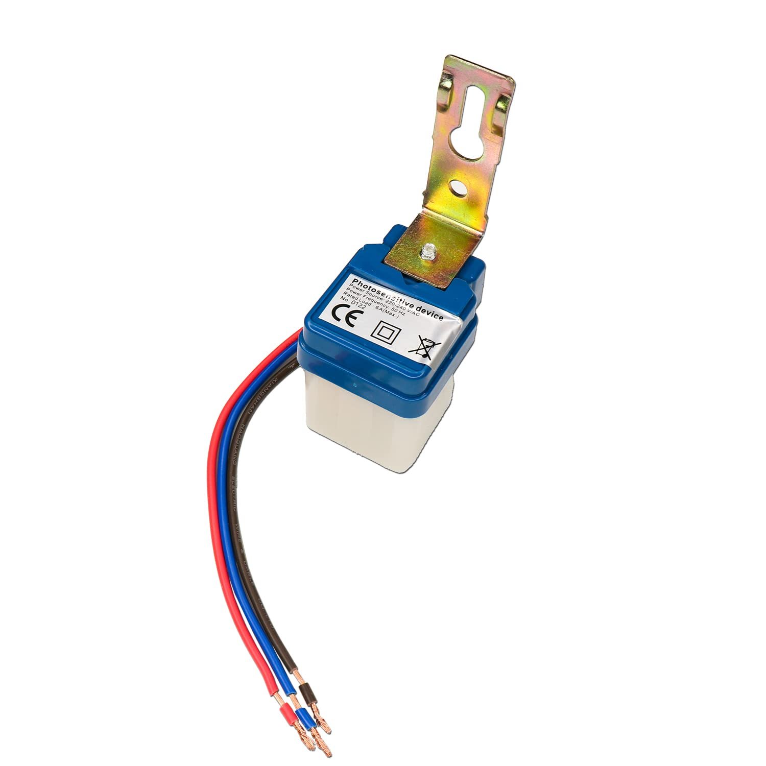 Electronic Spices AC DC 220V 10A Auto On Off Day/Night Photocell SensorPhotocell Light Switch Photoswitch Light Sensor Switch (220V) - Image 2