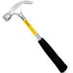 Buildskill Steel Shaft Hammer 8 Oz – Forged Steel Head for Superior Strength & Durability – Carpenter Tools for Wood Work, Home and Professional, 2 in 1 Combination Claw & Flat Head, 400gm (Pack of 1)
