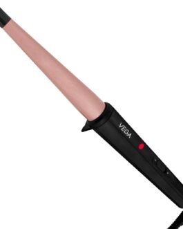 Vega I-Curl Hair Curler for Women with Ceramic Coated 0.5 inch-1 inch Barrel, Quick Heatup Technology, LED Indicator, Fast Heat up, Long-Lasting Curls, Suitable for All Hair Types, (VHCH-05) Vega I-Curl Hair Curler for Women with Ceramic Coated 0.5 inch-1 inch Barrel, Quick Heatup Technology, LED Indicator, Fast Heat up, Long-Lasting Curls, Suitable for All Hair Types, (VHCH-05)
