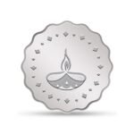 Kundan (999.9) Silver Coin – Diya