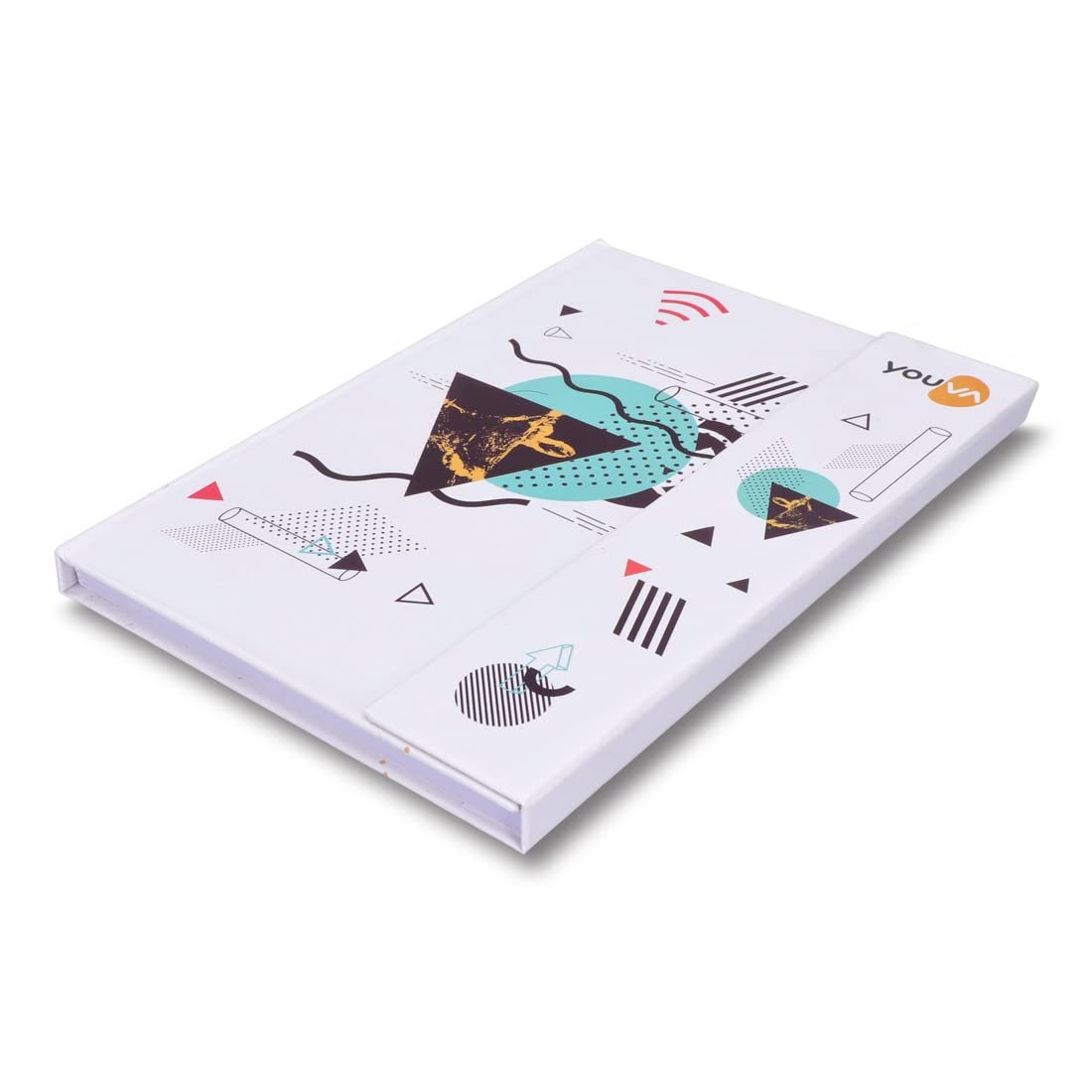 YOUVA Navneet Case Bound Magnetic My Notes | 14.8x21 cm | Single Line | 192 Pages | Pack of 1 - Image 14