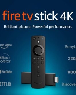 Fire TV Stick 4K with All-New Alexa Voice Remote | Streaming Media Player – CR