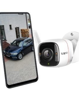 Tapo 4MP 2K QHD (2560X1440) Outdoor CCTV Security Wi-Fi Smart Camera -Alexa Enabled -Weatherproof -Full Color Starlight Night Vision -2-Way Audio -Up to 256 GB SD Storage – C320Ws- White Tapo 4MP 2K QHD (2560X1440) Outdoor CCTV Security Wi-Fi Smart Camera -Alexa Enabled -Weatherproof -Full Color Starlight Night Vision -2-Way Audio -Up to 256 GB SD Storage – C320Ws- White