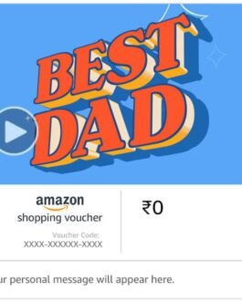 Amazon Shopping Voucher | Valid for physical products on Amazon.in Amazon Shopping Voucher | Valid for physical products on Amazon.in