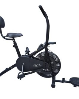 FIRST CHOICE FC-110 BST Air Bike Exercise Cycle with Moving or Stationary Handle | with Back Support Seat & Twister | Adjustable Resistance | Fitness Cycle for Home Gym | Weight Capacity 110KG FIRST CHOICE FC-110 BST Air Bike Exercise Cycle with Moving or Stationary Handle | with Back Support Seat & Twister | Adjustable Resistance | Fitness Cycle for Home Gym | Weight Capacity 110KG