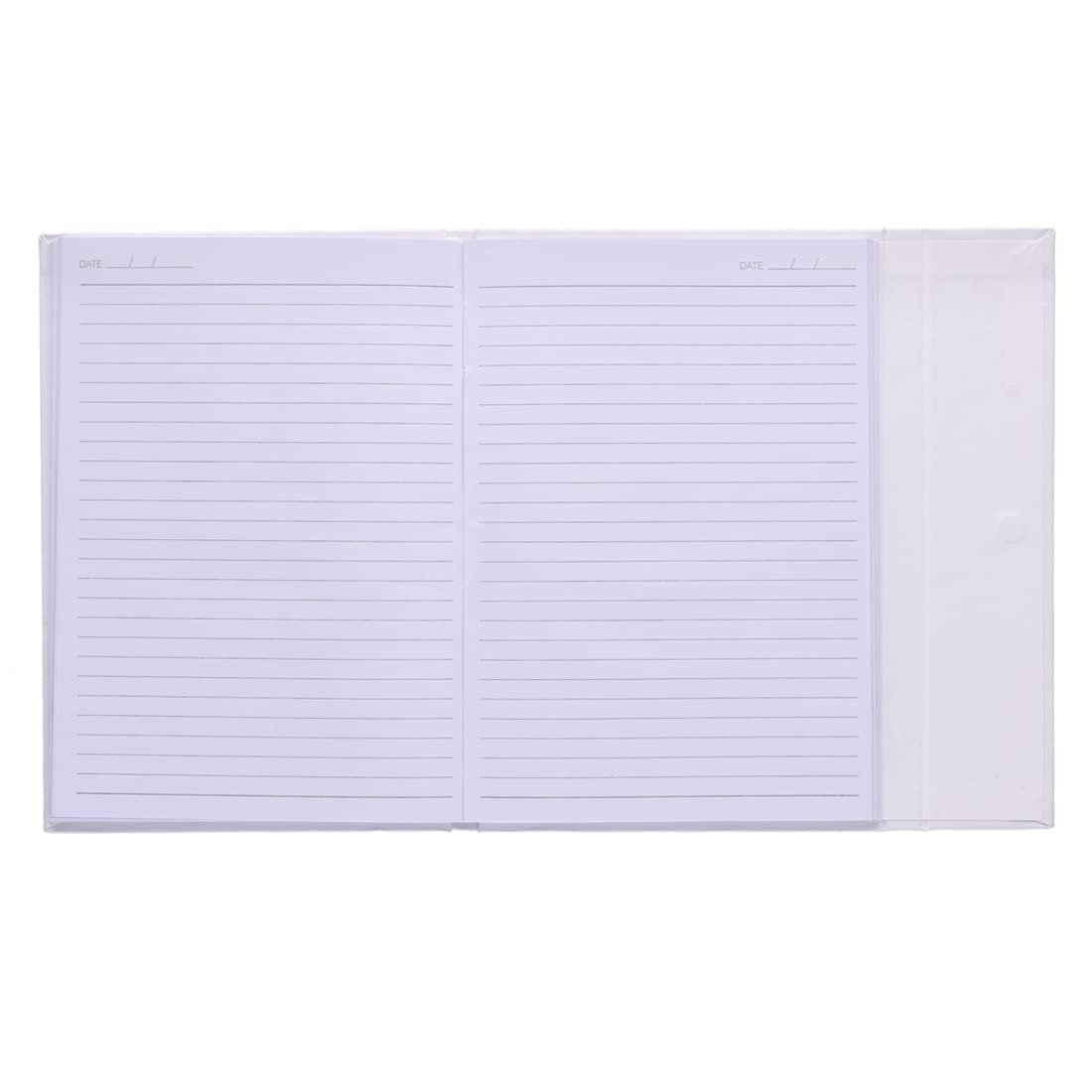 YOUVA Navneet Case Bound Magnetic My Notes | 14.8x21 cm | Single Line | 192 Pages | Pack of 1 - Image 5