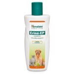 Himalaya Erina EP Shampoo for Dogs and Cats | Anti-Tick and Flea Formula | Neem & Eucalyptus Formula | Soothes Skin Irritation and Protects Skin Health | 200 ml
