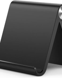 STRIFF Multi Angle Tablet Tabletop Stand. Holder for iPhone, Android, Samsung, OnePlus, Xiaomi. Portable, Foldable Stand. Perfect for Bed,Office, Home, Gift and Desktop (Black) STRIFF Multi Angle Tablet Tabletop Stand. Holder for iPhone, Android, Samsung, OnePlus, Xiaomi. Portable, Foldable Stand. Perfect for Bed,Office, Home, Gift and Desktop (Black)