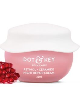 Dot & Key Night Reset Retinol + Ceramide Night Cream | Anti Aging Cream For Women & Men | Reduces Fine Lines & Wrinkles | Oil Free & Non Sticky Moisturizer | For Glowing Youthful Skin | For All Skin Types | 25ml Dot & Key Night Reset Retinol + Ceramide Night Cream | Anti Aging Cream For Women & Men | Reduces Fine Lines & Wrinkles | Oil Free & Non Sticky Moisturizer | For Glowing Youthful Skin | For All Skin Types | 25ml