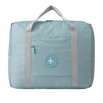 Zollyss Travel Bags for Luggage Spacious with Pockets Foldable Weekender Zipper Duffle Bag for Travel Stylish Handbag Conveniently Carry on Trolley Bag Waterproof (44 x 18 x 35 cm) (Blue)