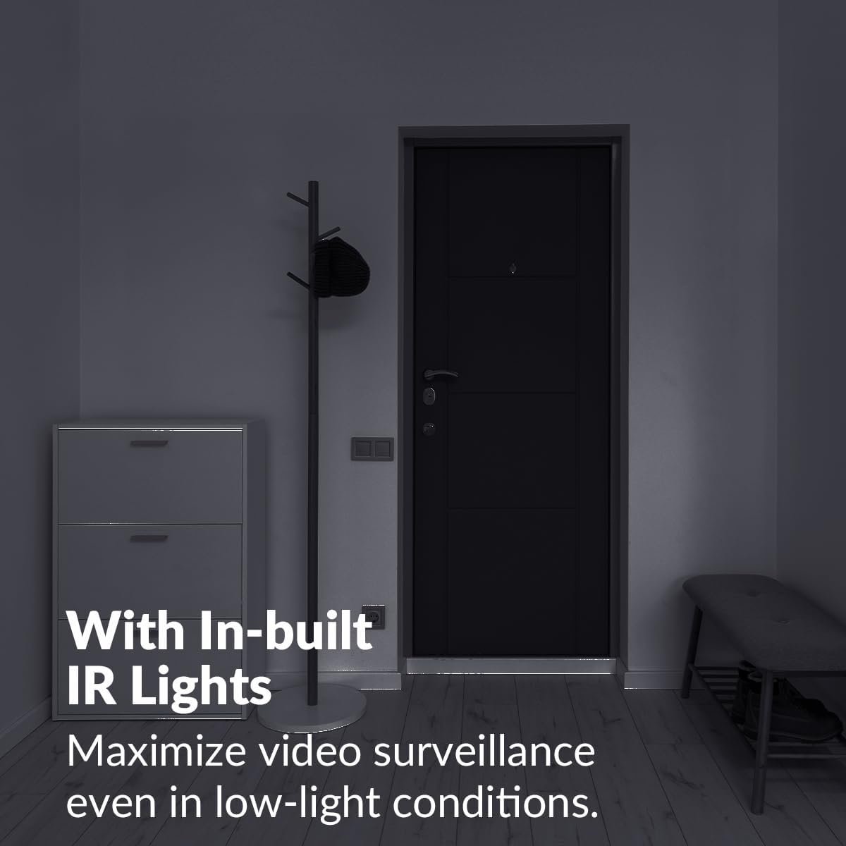 CP PLUS 2MP Full HD Smart Wi-Fi CCTV Home Security Camera | 360° with Pan Tilt | View & Talk | Motion Alert | Night Vision | SD Card (Upto 128 GB), Alexa & Google Support | IR Distance 10mtr | CP-E25A - Image 4