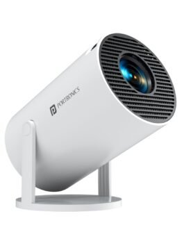 Portronics Beem 440 Smart LED Projector with 720p HD Resolution, Rotatable Design, Built-in Streaming Apps (Netflix, Prime Video, Hotstar), 2000 Lumens, Screen Mirroring, 3 Watts Speaker (White) Portronics Beem 440 Smart LED Projector with 720p HD Resolution, Rotatable Design, Built-in Streaming Apps (Netflix, Prime Video, Hotstar), 2000 Lumens, Screen Mirroring, 3 Watts Speaker (White)
