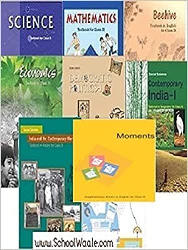 NCERT Books Set for Class 9 (English Medium) Set of 8 books 2025-26 Edition