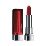 Maybelline New York Color Sensational Creamy Matte Lipstick lasts up to 12 Hours, Hydrate Lips, Rich Creamy Lipstick with Shea Butter, Available in 42 Shades – 695 Divine Wine, 3.9g