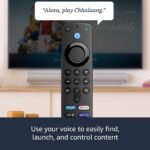FEDDERS Compatible Voice Remote (3rd Gen) with TV Controls | Requires Compatible Fire TV Device | 2021 Release