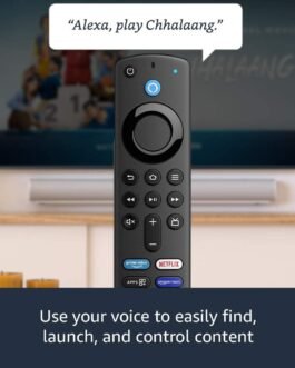 FEDDERS Compatible Voice Remote (3rd Gen) with TV Controls | Requires Compatible Fire TV Device | 2021 Release FEDDERS Compatible Voice Remote (3rd Gen) with TV Controls | Requires Compatible Fire TV Device | 2021 Release