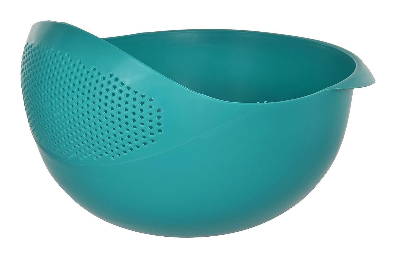 Clazkit Food Strainer Colander, Fruit Basket, Pasta Strainer, Vegetable Strainer, Kitchen Sieve, Washing Bowl, Unbreakable, (Color May Vary), Plastic - 11.3 x 18 x 24.1 Centimeters - Image 11