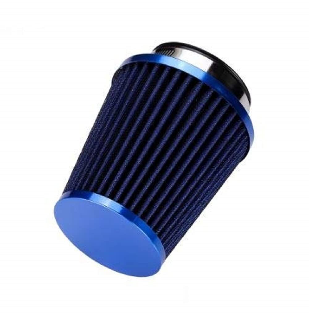 Generic Automotive Air Filter Round Tapered Universal Cold Air Intake - blue - Image 2