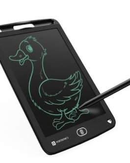 Portronics Ruffpad 8.5E Re-Writable LCD Writing Pad with Screen 21.5cm (8.5-inch) for Drawing, Playing, Handwriting Gifts for Kids & Adults, India’s first notepad to save and share your child’s first creatives via Ruffpad app on your Smartphone(Black) Portronics Ruffpad 8.5E Re-Writable LCD Writing Pad with Screen 21.5cm (8.5-inch) for Drawing, Playing, Handwriting Gifts for Kids & Adults, India’s first notepad to save and share your child’s first creatives via Ruffpad app on your Smartphone(Black)