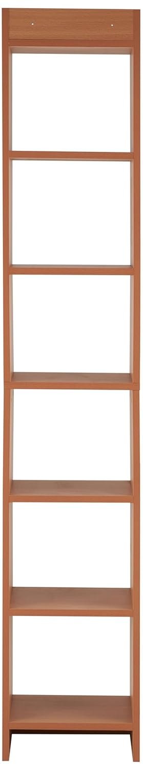 Amazon Brand - Solimo 6 Layer Engineered Wood Bookshelf | Multipurpose Home Decor Storage Rack | Showcase Organizer for Living Room, Kitchen, Bedroom, Office |Brown - Image 7