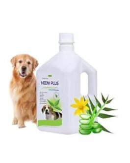 Pil Neem Plus Herbal Pet Shampoo 1000ml | Puppy Safe | Anti-Fungal, Anti-Ticks and Fleas, Antibacterial, Antiseptic & pH Balanced Dog Shampoo | Regular use Coat Cleansing Shampoo for Pets
