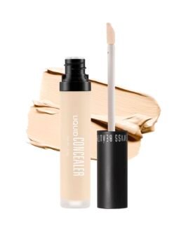 Swiss Beauty Liquid Light Weight Concealer With Full Coverage |Easily Blendable Concealer For Face Makeup With Matte Finish | Shade- Natural, 6g Swiss Beauty Liquid Light Weight Concealer With Full Coverage |Easily Blendable Concealer For Face Makeup With Matte Finish | Shade- Natural, 6g