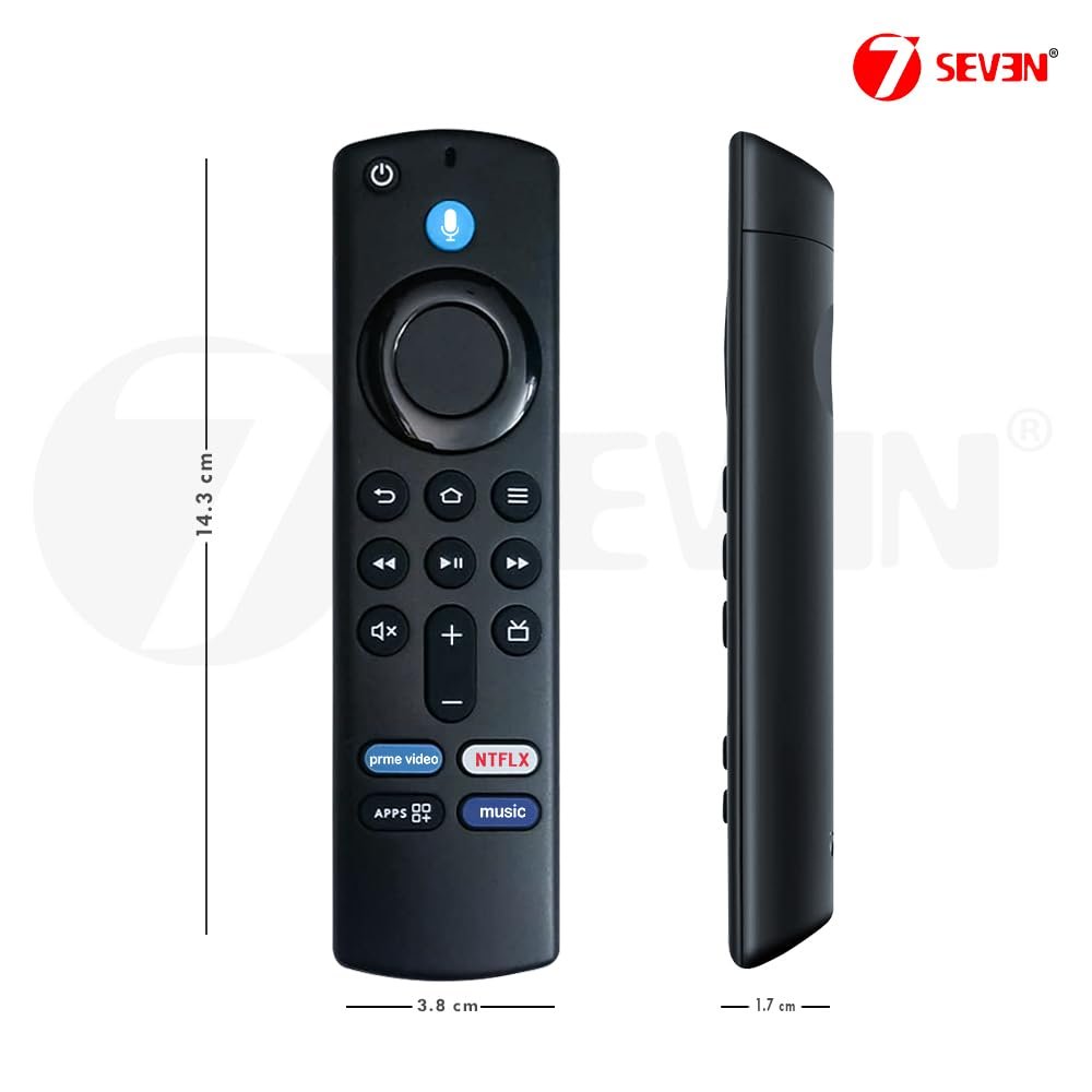 7SEVEN® Compatible with Fire Tv Stick Remote Original Model L5b83G S3L46N Only 3rd Generation Fire TV Stick 4K Device with Voice Bluetooth Remotes Control - Pairing Must, Refer Troubleshooting Steps - Image 8