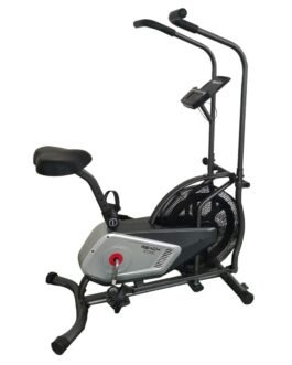 Reach Iconic Air Bike Exercise Cycle for Home Gym | Fan-Based Air Resistance for Cardio & Fitness Workout | Indoor Gym Equipment with LCD Screen and Cushioned Seat Reach Iconic Air Bike Exercise Cycle for Home Gym | Fan-Based Air Resistance for Cardio & Fitness Workout | Indoor Gym Equipment with LCD Screen and Cushioned Seat