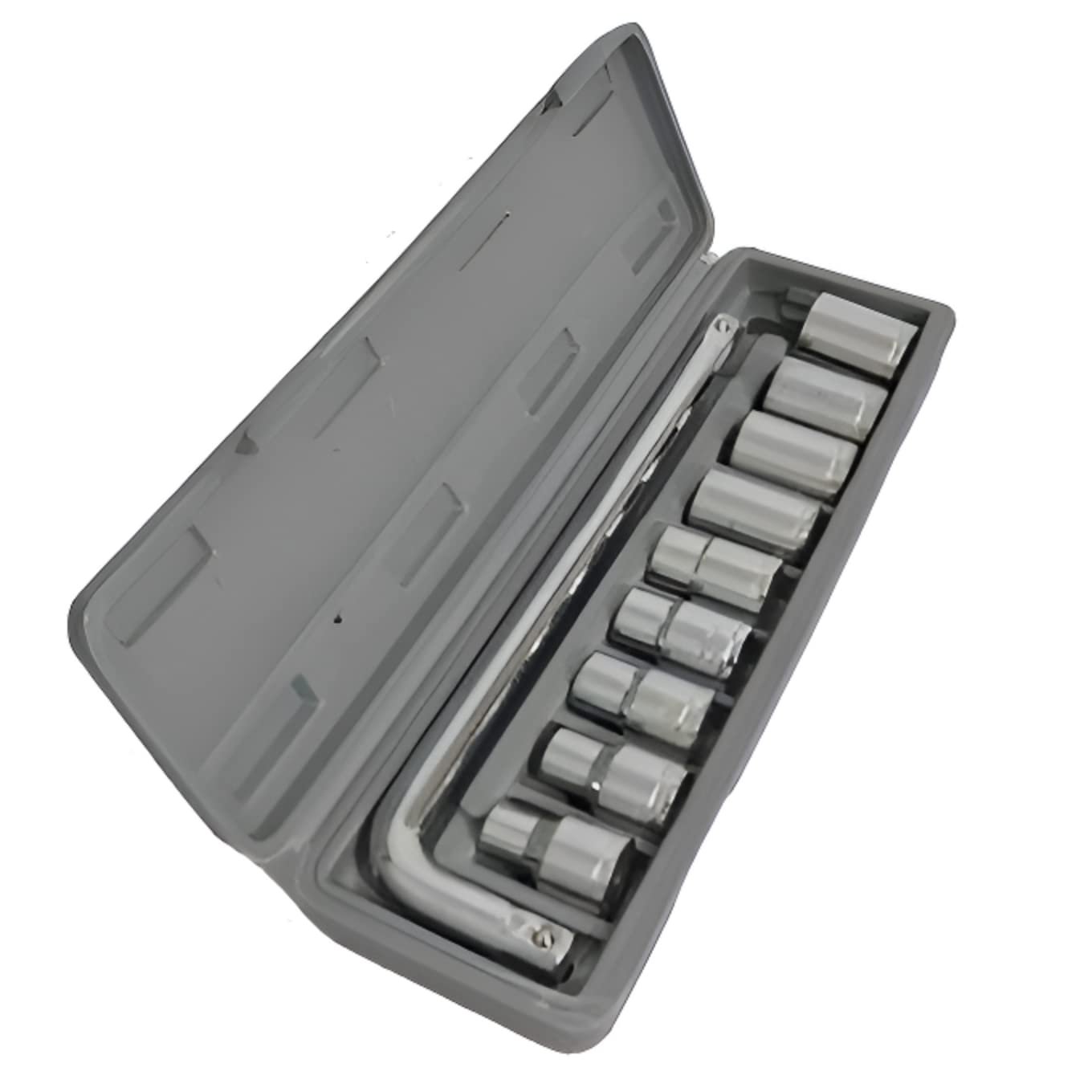 Oblivion 10-Pcs Socket Handle Set | Hand Tool Kit for Home DIY, Automobile & Vehicle Maintenance Repair (Pack of 1) - Image 5