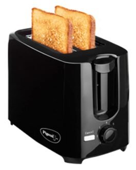 Pigeon 2 Slice Auto Pop up Toaster. A Smart Bread Toaster for Your Home (750 Watt) (Black)